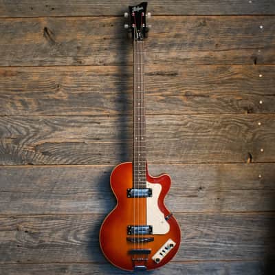 Hofner Ignition PRO Club Electric Bass Guitar- Sunburst image 2