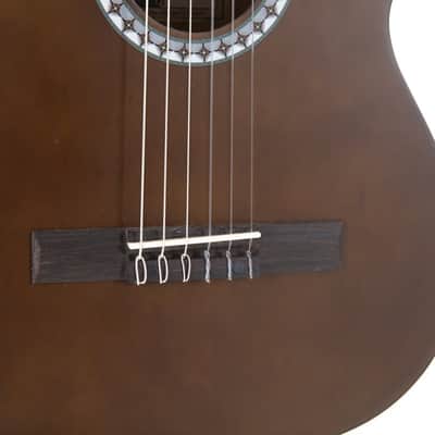 GEWA Basic 1/2 Classical Guitar Kids 7–9 Years - Walnut Matte - PS510‑120 image 5