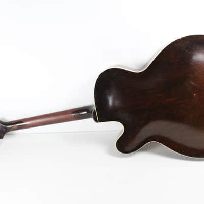 RARE 1966 Vintage Epiphone Broadway E252 Archtop Guitar Sitka Spruce/Maple/Brasilian Rosewood Mini-Humbuckers USA 1960s image 5
