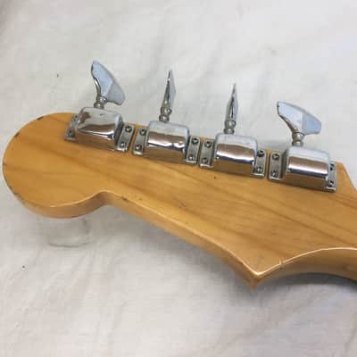 Vintage Aria 1820 1820T  1970's Sunburst MIJ Japan Shortscale Short Scale Offset Bass Guitar image 14