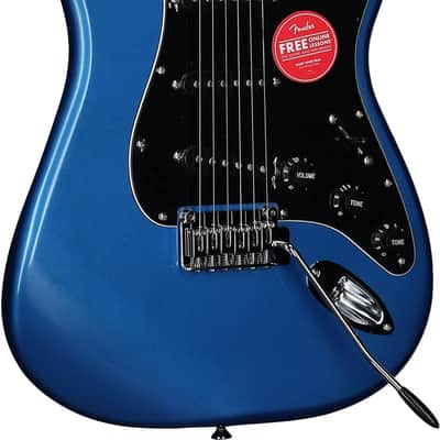 Squier Affinity Stratocaster Electric Guitar, with Maple Fingerboard, Lake Placid Blue image 8