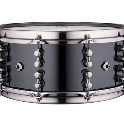 Mapex Black Panther Design Lab 14x6" Maximus Jeff Hamilton Gloss Piano Black Snare Drum | BPDLMH4600LPB | NEW | WorldShip | Authorized Dealer image 5