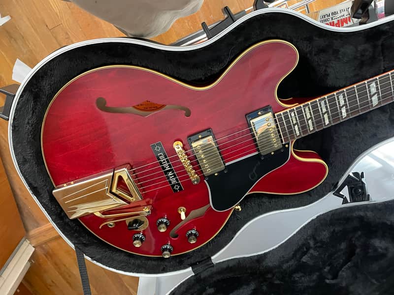 Gibson Marcus King ES-345,1 of 50, custom shop 2021, MINT 10 condition,COA,Belt Buckle,orig case
