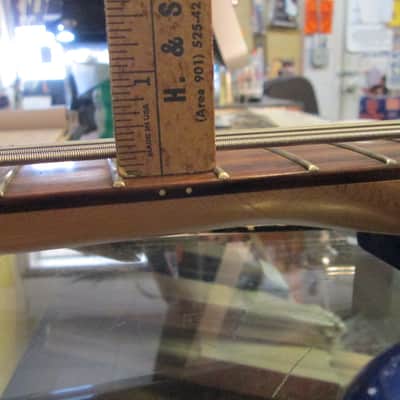 FENDER Squier Standard Jazz Electric Bass Guitar w/Blue matching h/s sold AS IS image 17