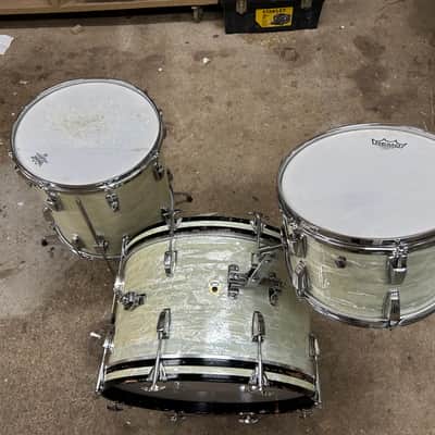 Ludwig Special factory request 1959 - White marine pearl Bild 4