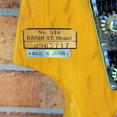 1965 Kent Model 534 Basin Street Bass Guitar Rare original Gold Finish Long Scale Cool! image 8