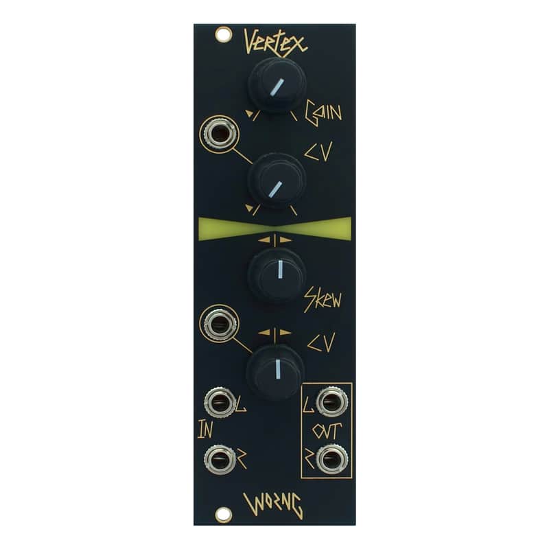Worng Electronics Vertex Eurorack Stereo VCA Module image 1