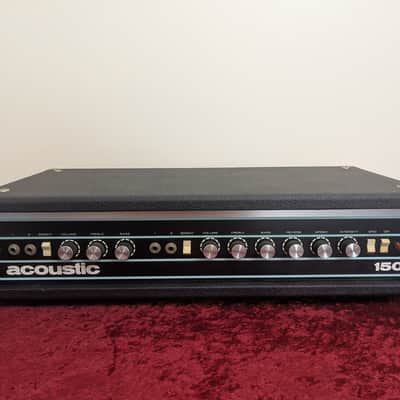 Acoustic Control Corp Model 150 - Guitar and Bass Solid State Amplifier Amp Head image 1