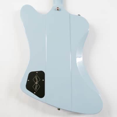 Epiphone 1963 Firebird V Electric Guitar - Frost Blue image 9