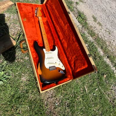 Vintage 1st Year 1982 Fender Fullerton 1957 Stratocaster Guitar Reissue image 24