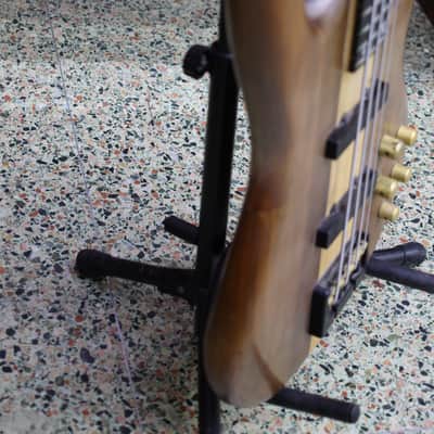 Carvin USA LB70 Bass - Koa Natural Finish - Neck Thru Jazz bass image 5