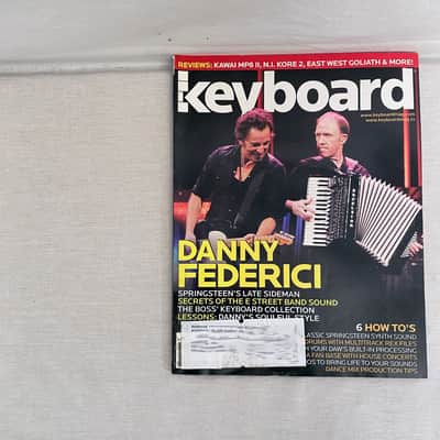 Keyboard Magazine 2008 Justin Timberlake, Joey DeFrancesco, Jordan Rudess, Medeski Martin and Wood, Herbie Hancock, Ben Folds, Danny Federici, Chuck Leavell, image 4