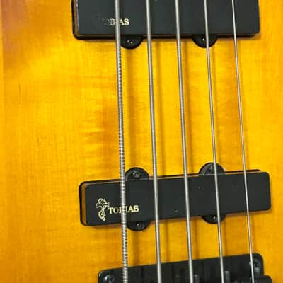 Tobias Toby V 5 String Bass Sunburst image 7
