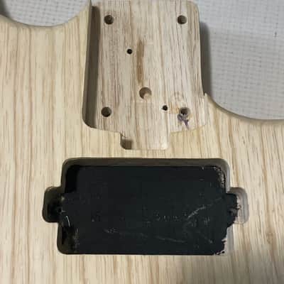 2010's Charvel Mexico Pro Mod Style 1 Natural Ash Wood Guitar Body Hardtail image 7