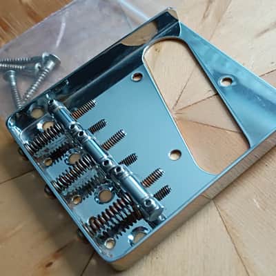 Top-Load Telecaster Bridge for '60s Style Tele - Aged Relic Bild 4