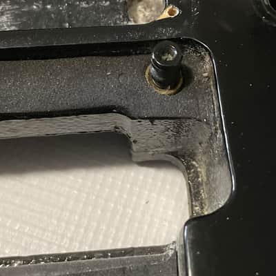 2010 Indonesian Ibanez RG370DX Black Basswood Guitar Body Floyd Ready image 9