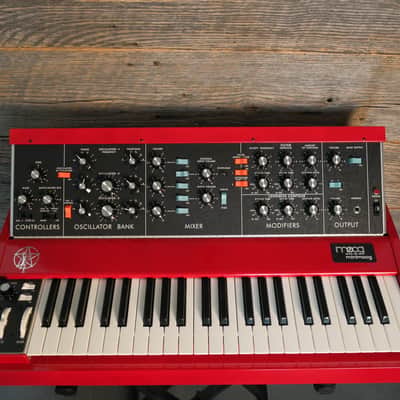 Used Moog Geddy Lee Minimoog Model D 44-Key Monophonic Synthesizer image 2