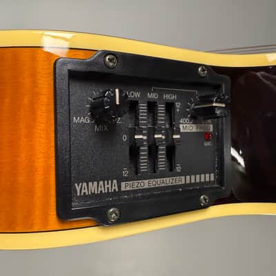 Yamaha AEX1500 Archtop Jazz Gtr - MIJ w/Case – Floating Pickup + Piezo EQ image 14