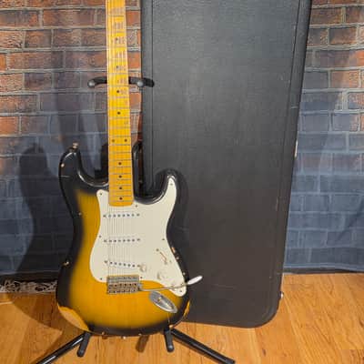 Nash S-57 2-Color Sunburst w/ OHSC, Lollar Pickups & Boat Neck image 1