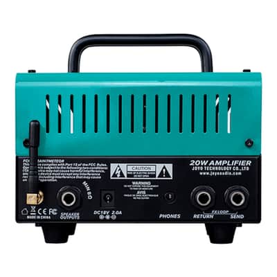 JOYO BanTamp Atomic (AC30) Guitar Amp Head 20 Watt 2 Channel Hybrid Tube British Clean Sound image 3