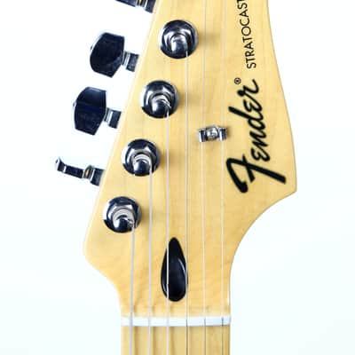 2012 Fender Made in Mexico Stratocaster Olympic White MIM -- Mexican Strat, Maple Neck, Hardshell Case! Bild 8
