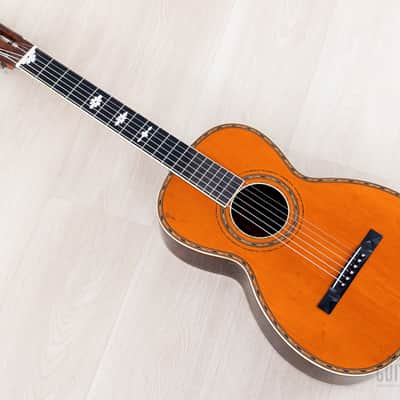 1890s Lyon & Healy Size 1 Vintage Parlor Acoustic Guitar, Adirondack Spruce & Brazilian Rosewood, Collector-Grade image 12