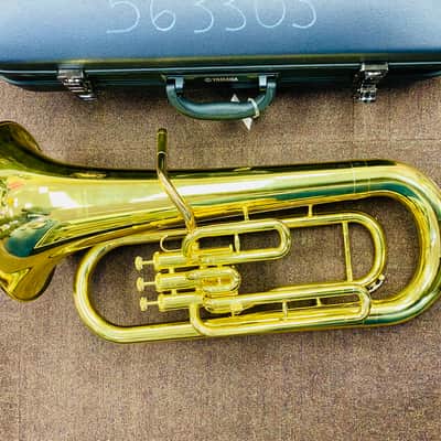 Yamaha YEP201 Bb Baritone Euphonium 3-Valve Piston Front Action W/Case | EXCELLENT CONDITION image 8