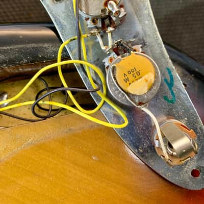 Fender Mustang Bass 1975 Sunburst Vintage USA Short Scale Bass w/ OHSC image 15