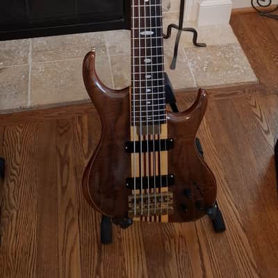 Alembic Europa 6-String Bass 1992 - Walnut Top image 1