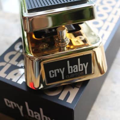 DUNLOP "EC95G Eric Clapton Signature Cry Baby Wah Gold" image 4