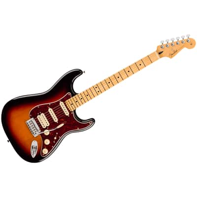 Player II Modified Stratocaster HSS Maple 3-Color Sunburst Fender image 1