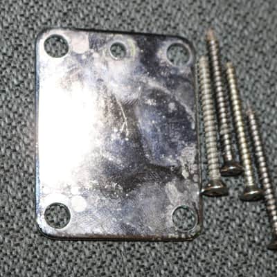 Vintage 1980s Fender Strat Plus Neckplate - NO TARIFFS image 3