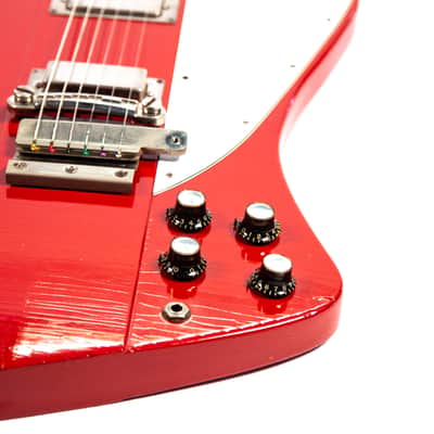 1964 Gibson Firebird Cardinal Red Owned by Brian Setzer image 7