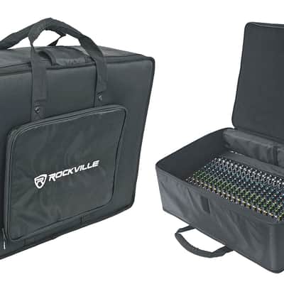 Rockville RPM1870 18 Ch. 6000w Powered Mixer w/USB/Effects/16 XDR2 Mic Pres+Bag image 16