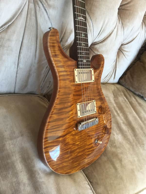 PRS McCarty 1999 Amber 10 TOP Indian Rosewood Neck IRW image 1