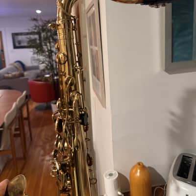 AKD Tenor Saxophone AKD 1990's - Classic brass lacquer image 4