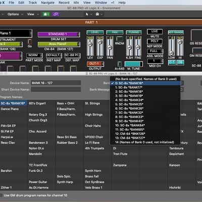 Virtual SOUND CANVAS editor / programmer - Roland SC-88 PRO / 88 / 55, etc - LOGIC v4 - X image 6