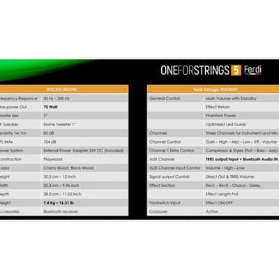Acus OneForstrings 5 Ferdi - Black image 4