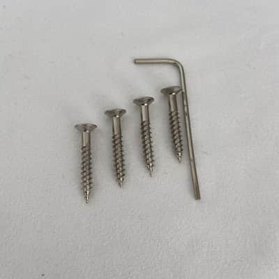 Nickel 4 String Electric Bass Fixed Bridge image 7