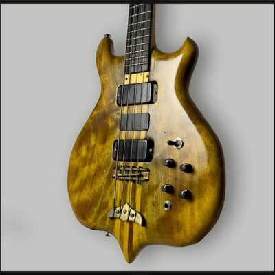 Handmade Alembic Series 1 Replica Short Scale Bass 2023 - Natural image 2