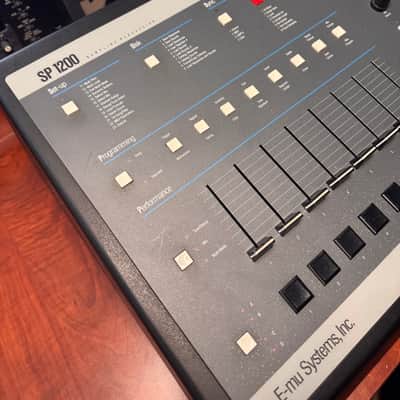 The Original Legendary E-MU Systems SP-1200 8-Voice Drum Sampler 1987 - 1996 - Black image 6