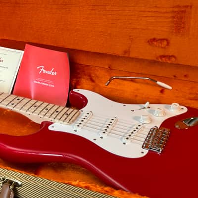 Fender Eric Clapton Artist Series Stratocaster with Vintage Noiseless Pickups 2001 - Present Torino Red image 1