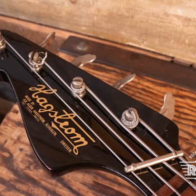 Rare Hagstrom H2B 1960's Left HandedSunburst image 5