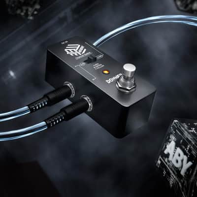Donner ABY Box Line Selector AB Switch Mini Guitar Effect Pedal True Bypass image 2
