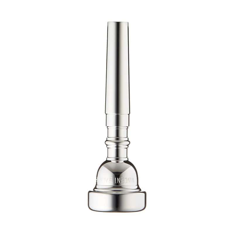 Bach Classic Cornet Silver Plated Mouthpiece 1.25C image 1