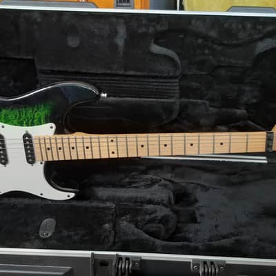 Jackson X Series Adrian Smith Signature SDXQ 2017 - Present - Transparent Green image 1