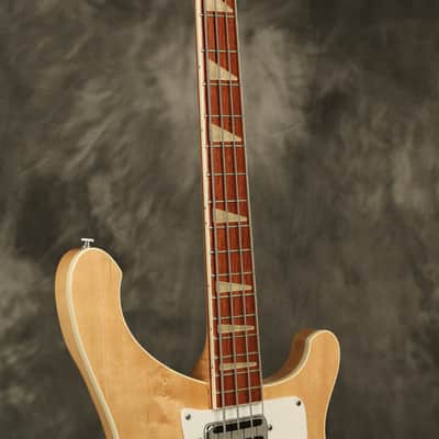 1973 Rickenbacker 4001 Bass Mapleglo w/original Toaster pickup FLAME MAPLE NECK! image 11