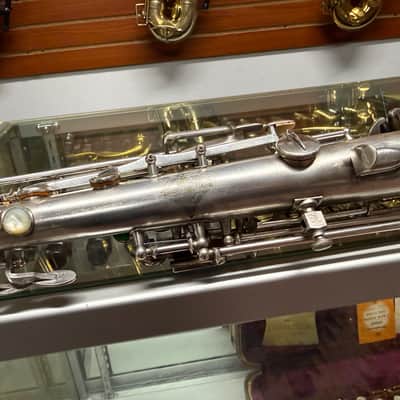 Selmer Model 26 Silver Soprano Saxophone FULL OVERHAUL PAD JOB! image 24
