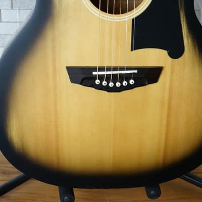 D'Angelico Premier Gramercy Grand Auditorium - Aged Burst image 6