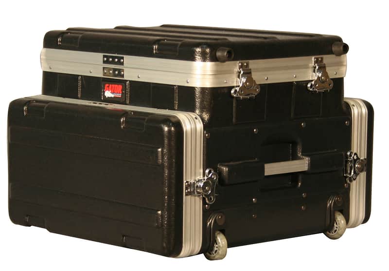 Gator GRC-STUDIO4GO-W Molded ATA Laptop/Mixer Case Over 4U Rack Case image 1